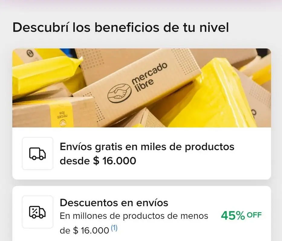 Mercado Libre nuevos cargos para envíos