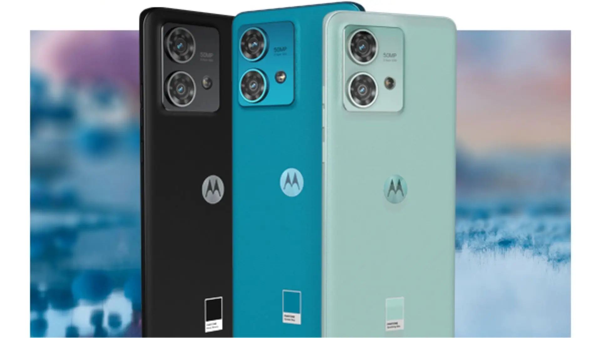 Gracias a su asociación con Pantone, los Moto Edge 40 NEO viene en colores 