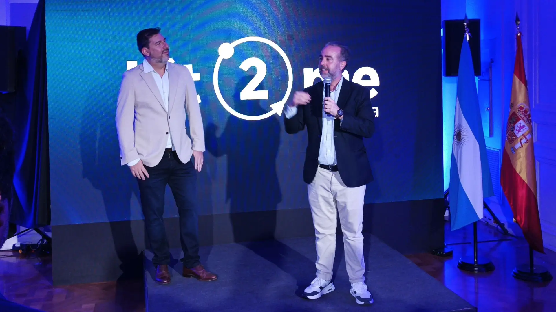 Pablo Casadio (CFO) y José Luis Cáceres (director de Marca) de Bit2Me
