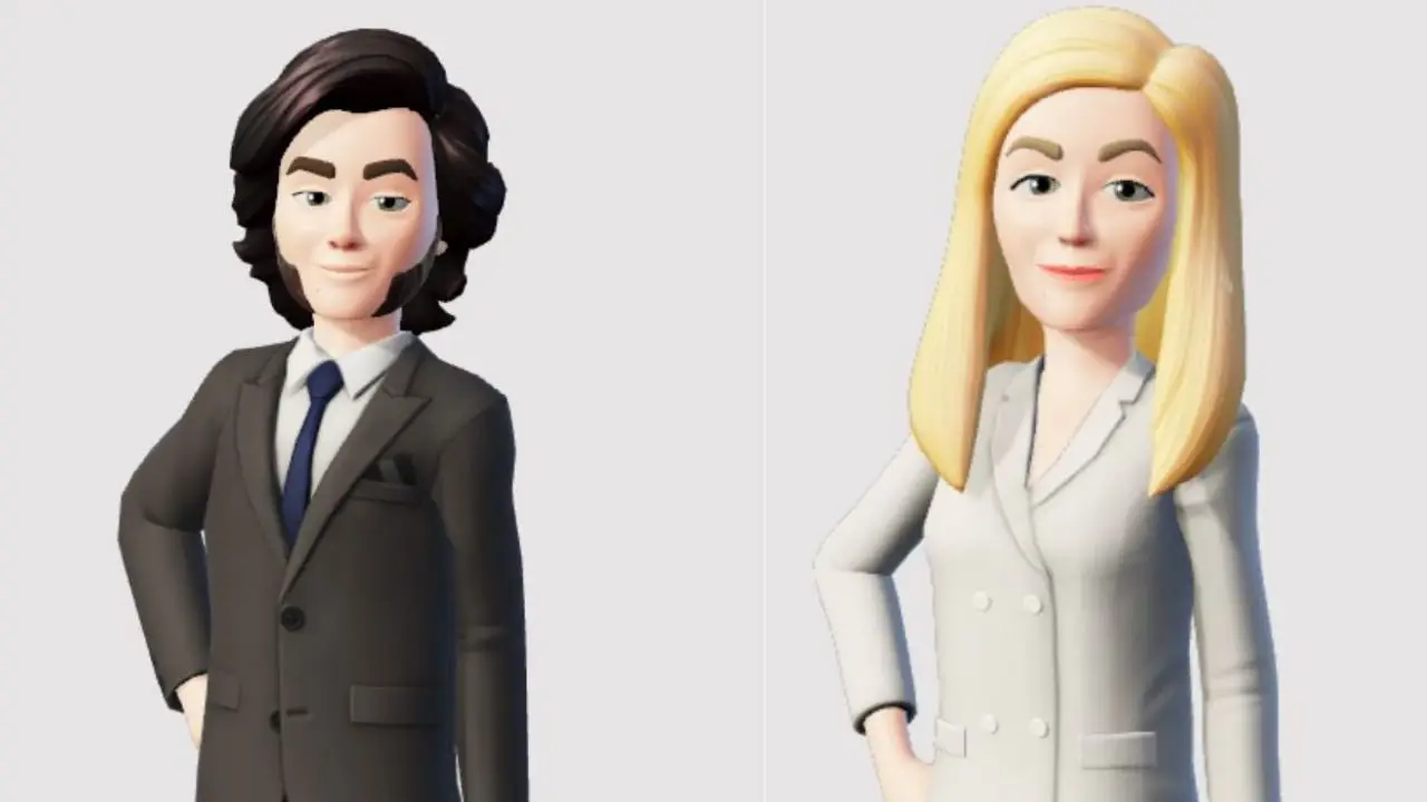 Los avatares de Javier y Karina Milei, creados por Meta