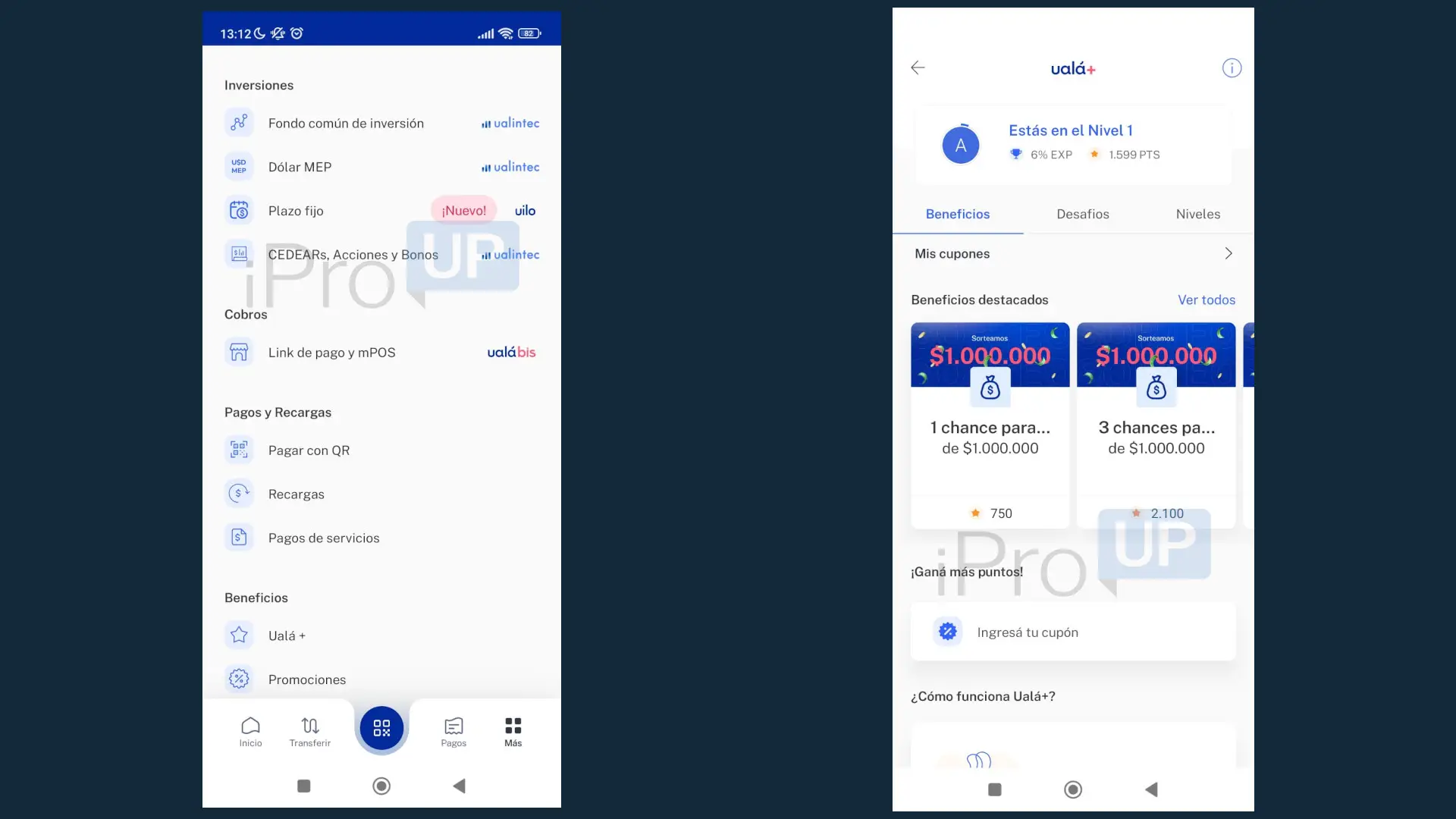 Al acceder a Ualá+ se podrán canjear puntos por chances para participar del sorteo
