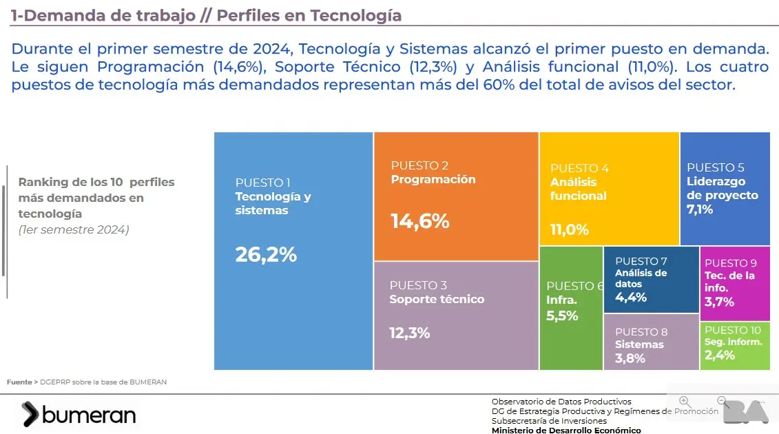 Informe de Bumeran y GCBA