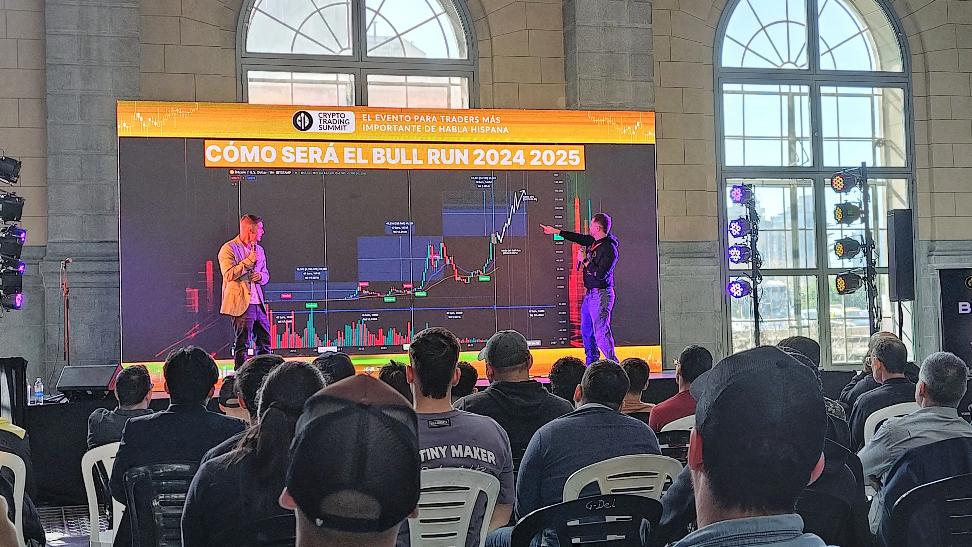 Norberto Giudice y Agustín Natoli brindaron una charla en el Crypto Trading Summit 2024
