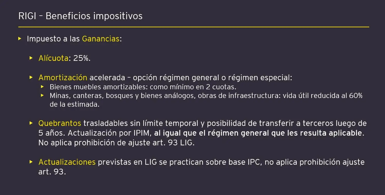 Beneficios Impositivos