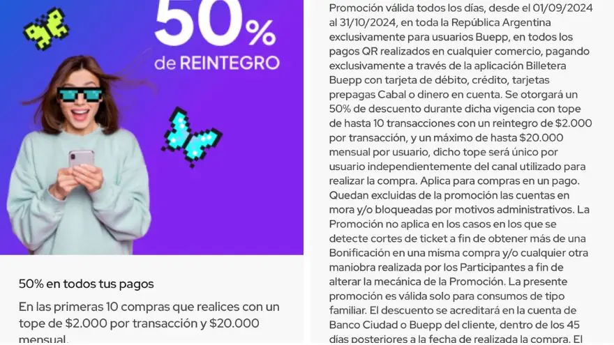 Beneficios de Buepp para octubre