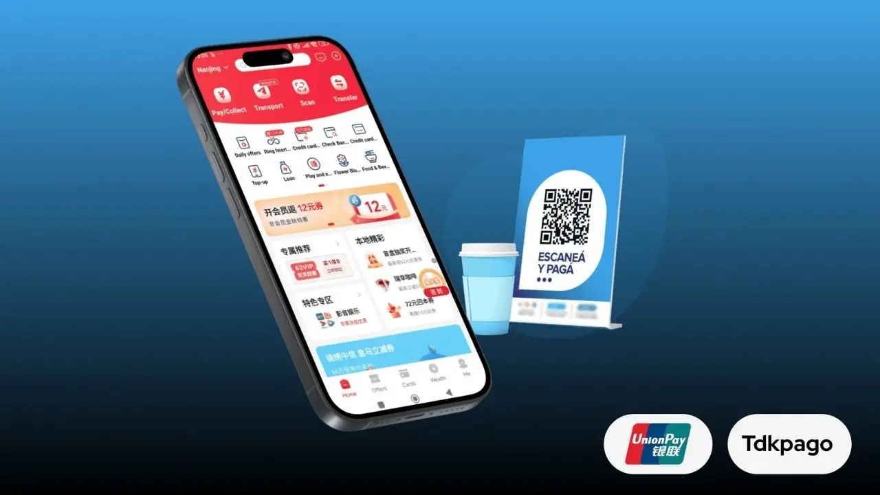 La billetera virtual de UnionPay, con la que se podrá pagar con QR en Argentina