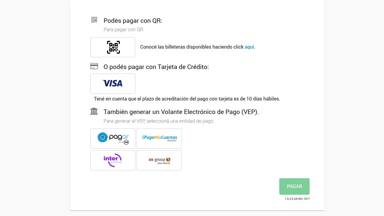 ARCA habilitó el pago de monotributo con QR
