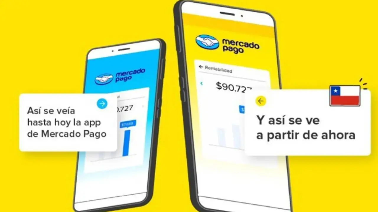 Mercado Pago lanzó su tarjeta de crédito en Chile, junto a un cambio de identidad visual al amarillo