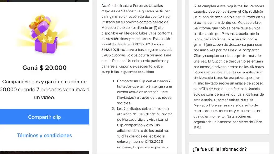 El beneficio de Mercado Libre para sus usuarios