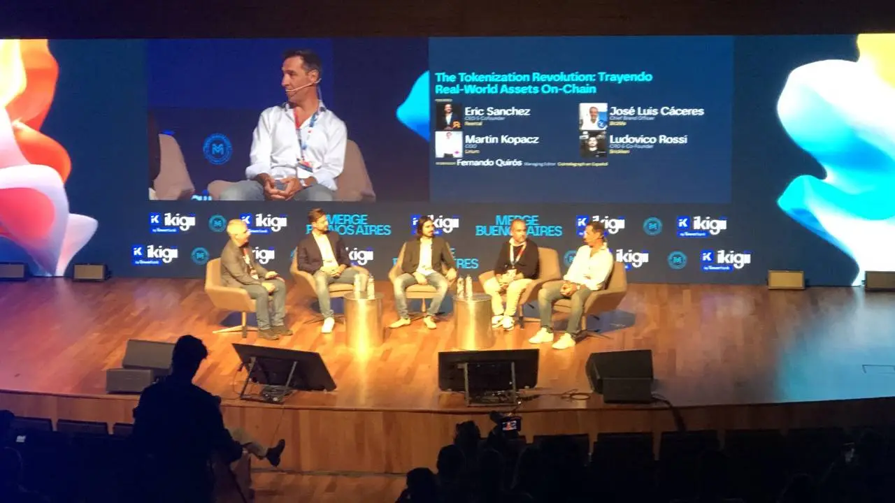 Tokenización de activos del mundo real fue una de las principales conferencias del Merge Buenos Aire