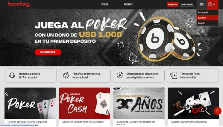 Bodog: El mejor casino online para jugar póker