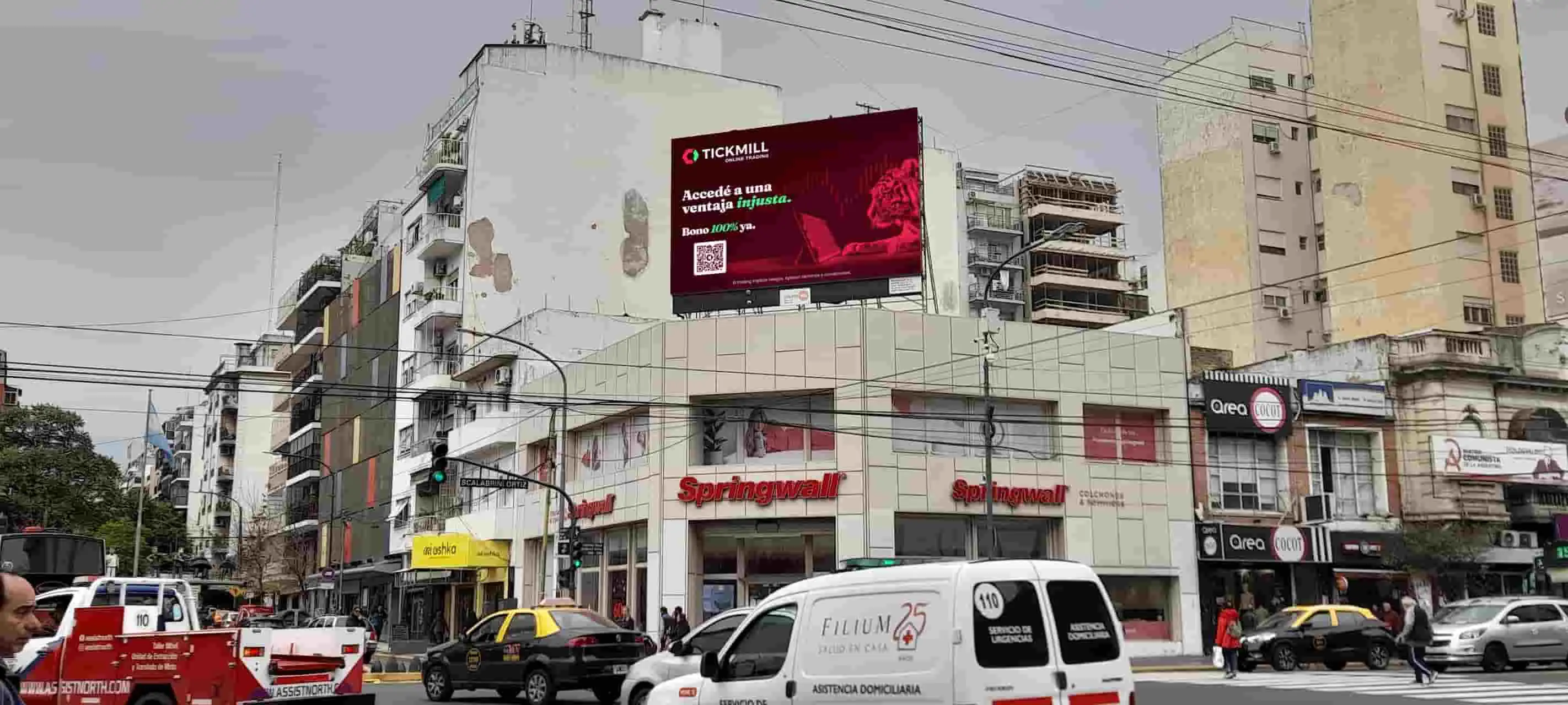 La campaña global de Tickmill, con Argentina como protagonista