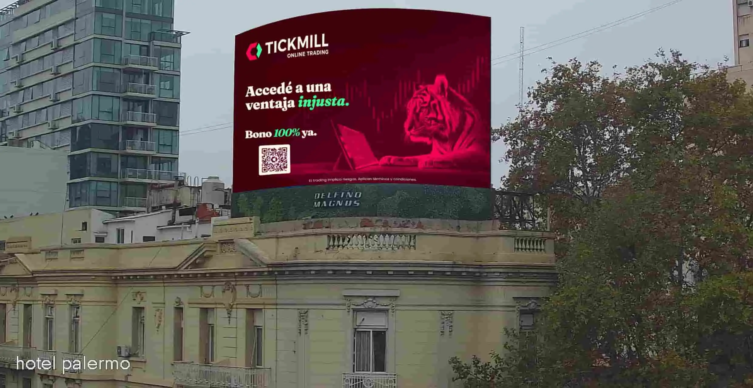 Palermo, uno de los puntos de la campaña de Tickmill