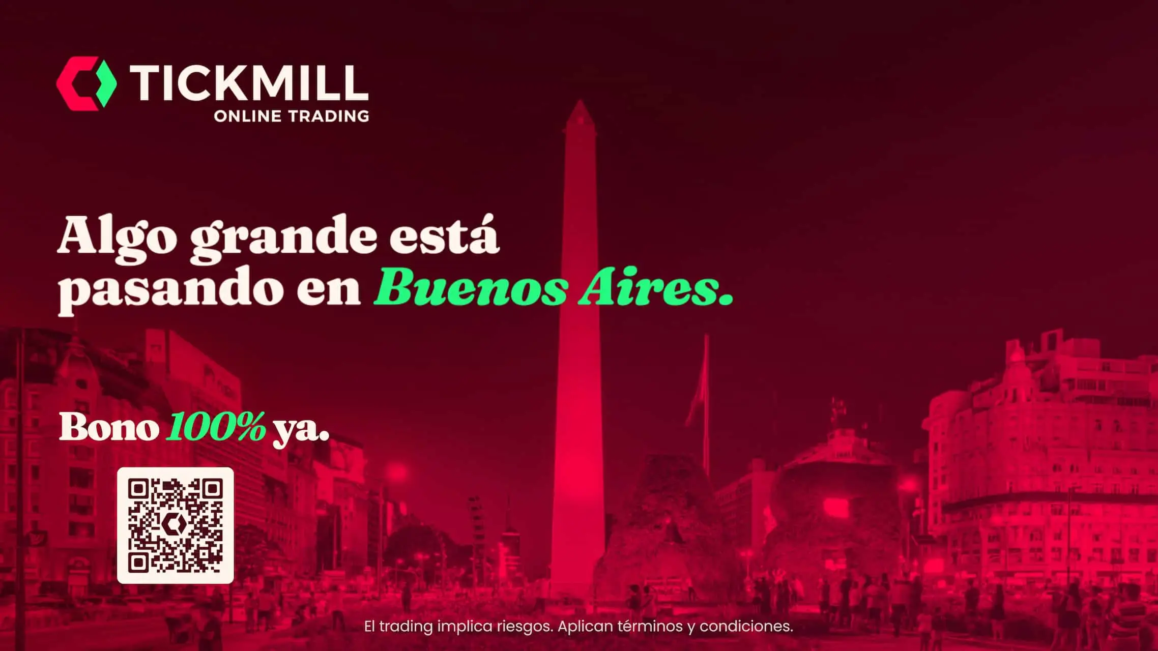 Argentina, el país elegido por Tickmill para su campaña global