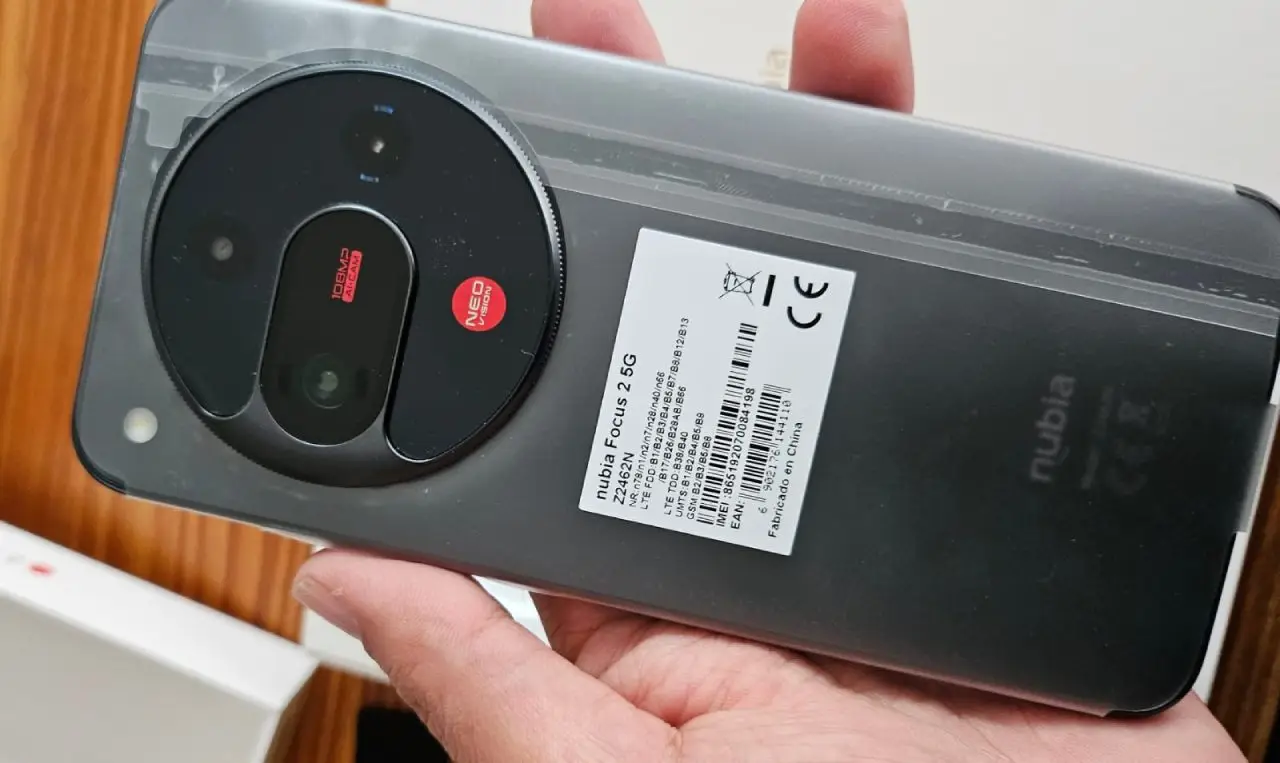 Focus 2 5G, uno de los nuevos smartphones de Nubia que ya está disponible en la Argentina