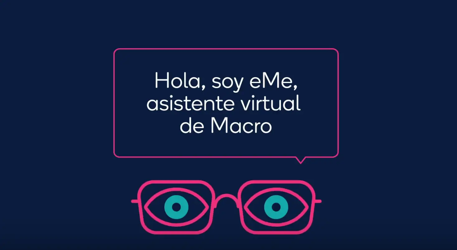 Banco Macro diseñó la asistente virtual eMe