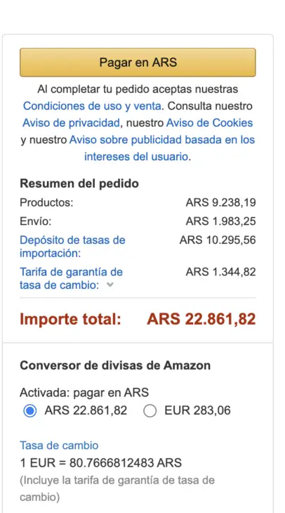 Se puede comprar en cuotas en amazon discount