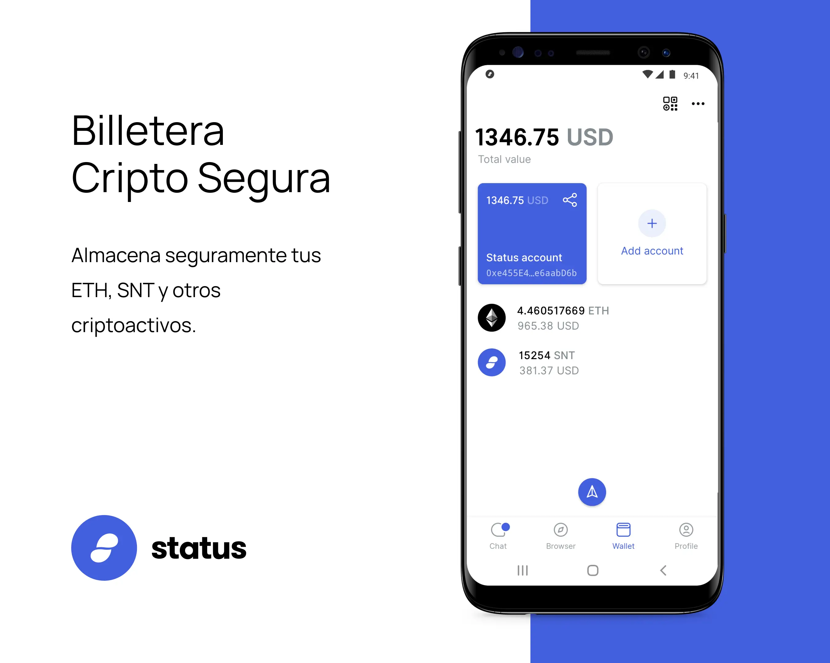 Las wallet ofrecen una mayor seguridad