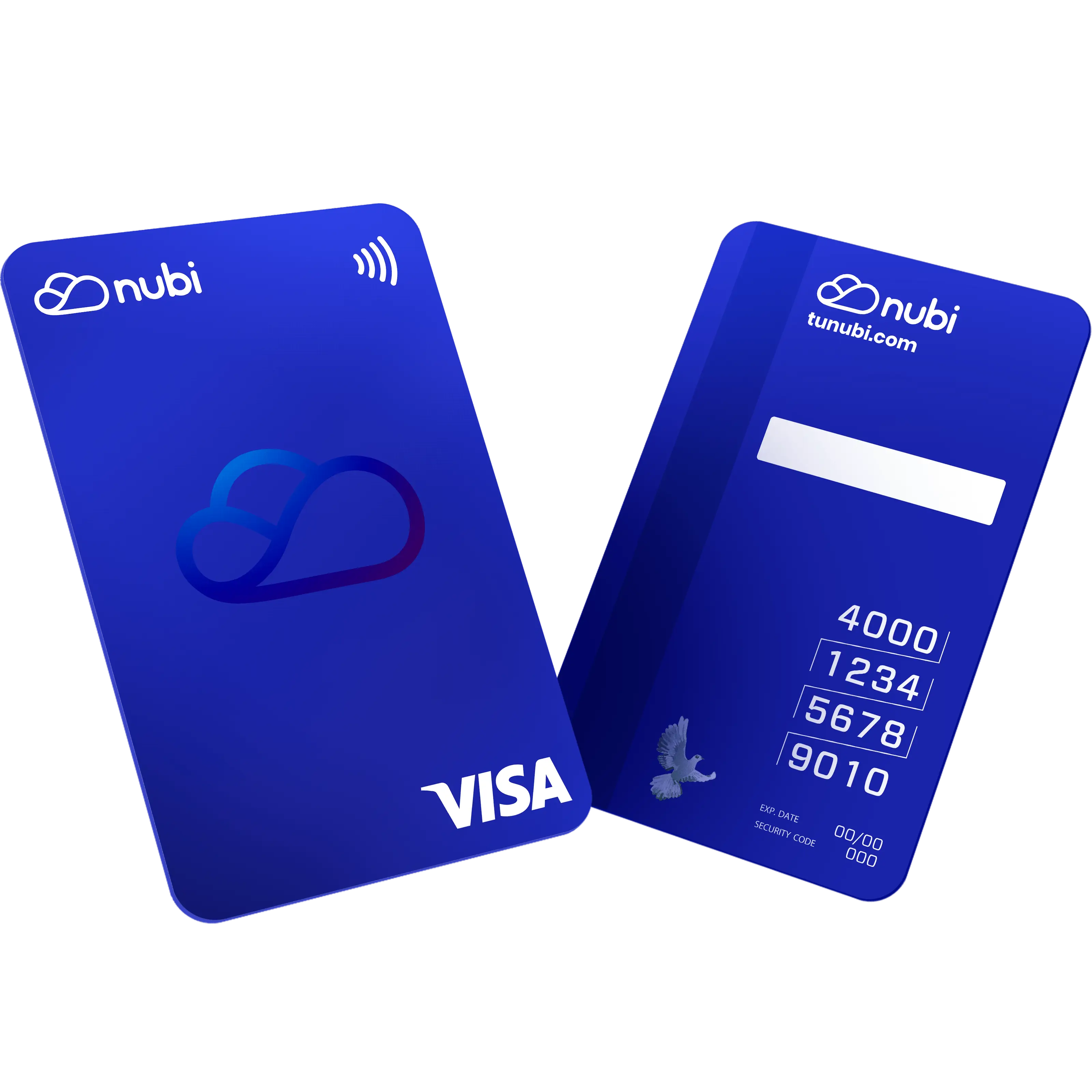 La tarjeta prepaga Visa de Nubi será la primera con diseño vertical