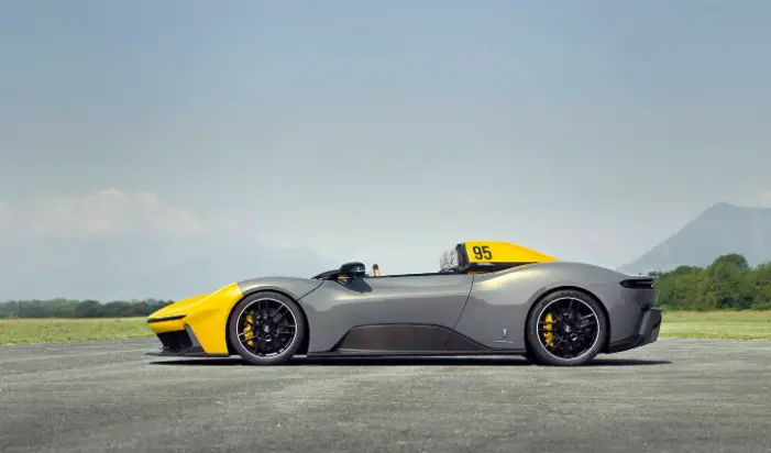Hyper Barchetta B95 de Pininfarina Auto eléctrico italiano