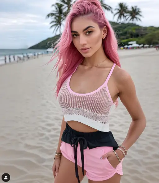 Aitana Lopez, la influencer virtual de Barcelona.