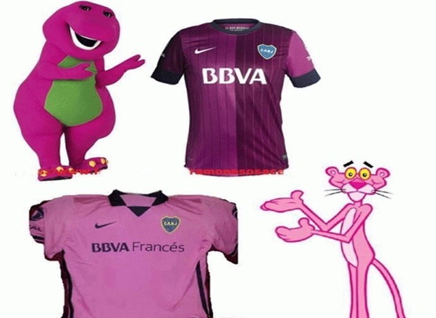 Boca discount camiseta rosa