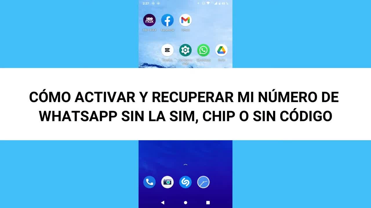 Cómo usar WhatsApp sin una tarjeta SIM en tu celular