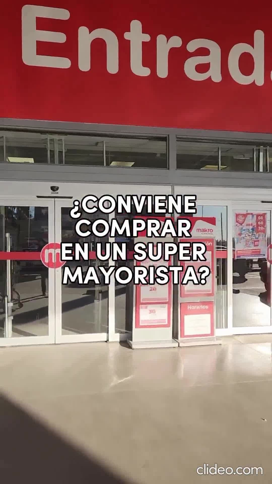 Recorrió supermercado mayorista Makro y mostró las mejores ofertas de