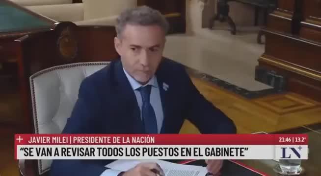 Javier Milei echó a Nicolás Posse de la Jefatura de Gabinete y lo reemplazará Guillermo Francos
