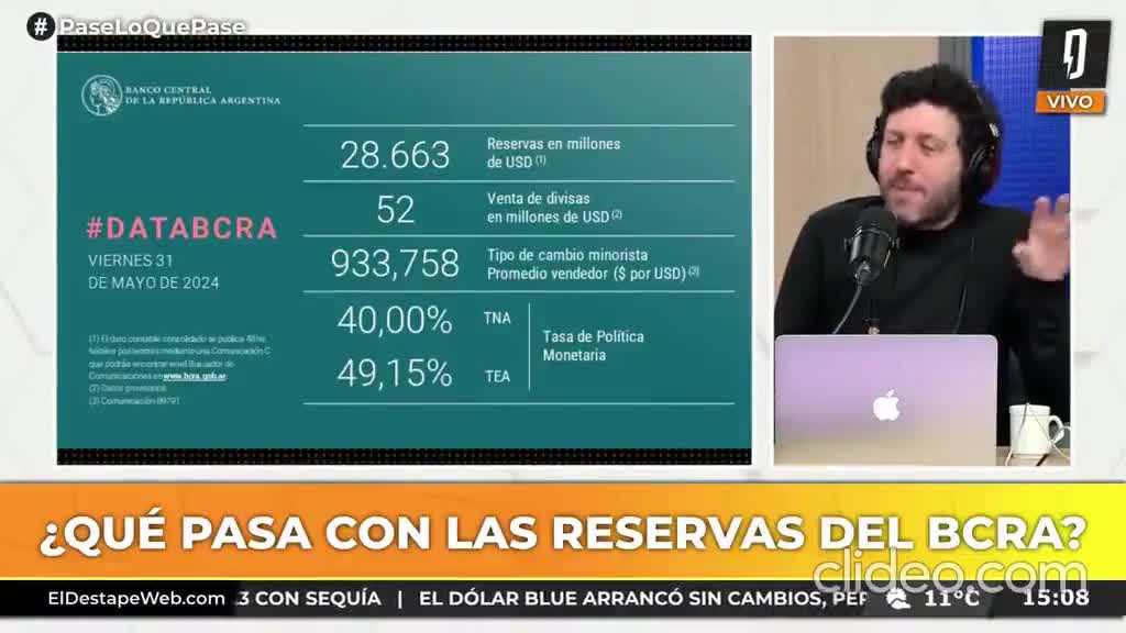 El Banco Central retomó la venta de dólares y tuvo la menor compra semanal desde diciembre