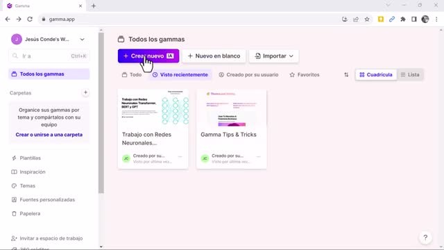 Cómo hacer una presentación desde el celular con inteligencia artificial, paso a paso
