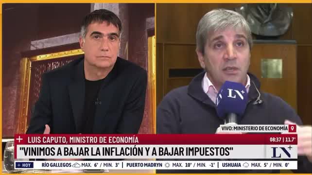 Luis Caputo le anticipó a los empresarios a partir de qué mes "van a escasear los pesos"