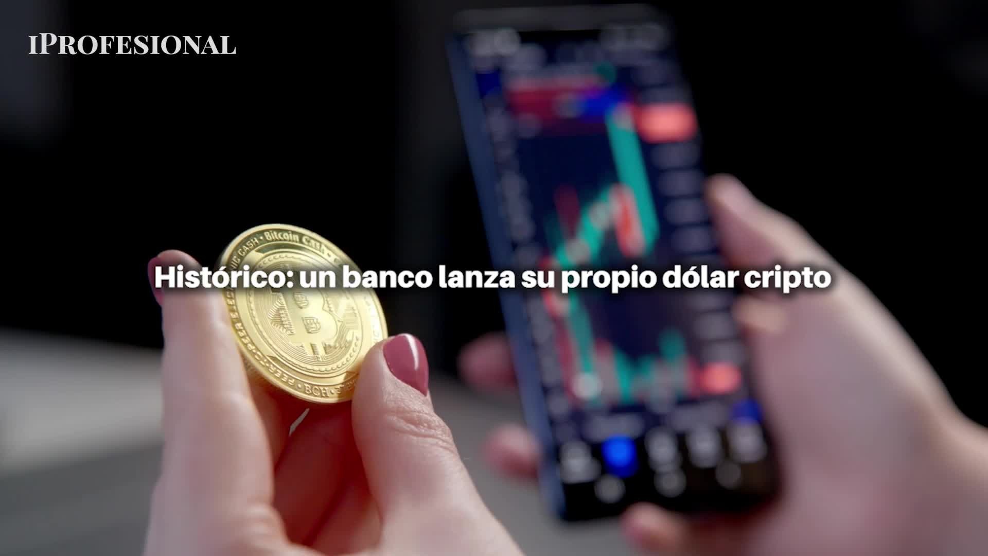 Histórico: banco líder en Argentina patea el tablero y prepara el  lanzamiento de su propio dólar cripto